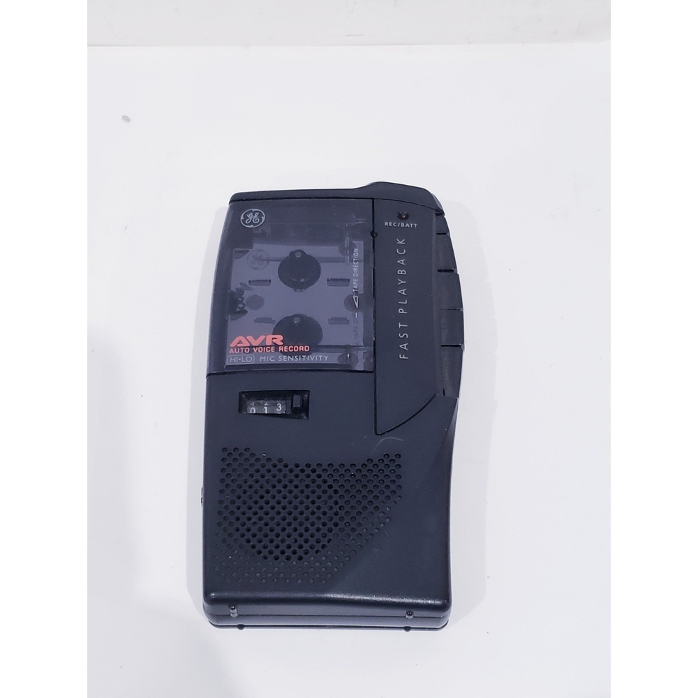 GE AVR 3-5380A Microcassette Tape Recorder Tested & Working